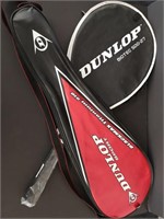 Dunlop sport rackets with cases