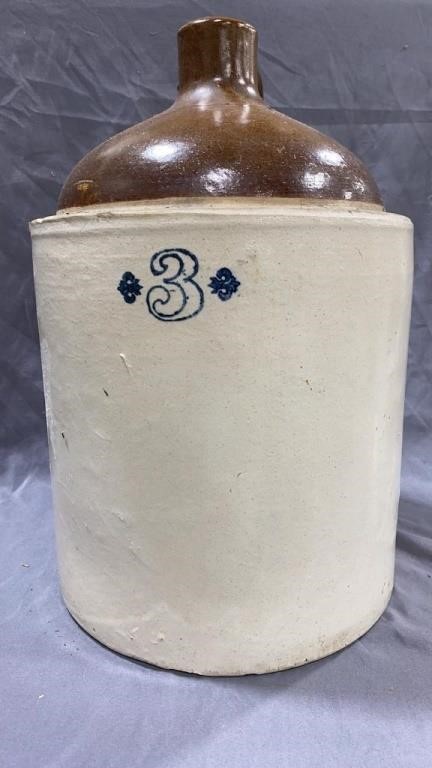 Vtg 3gallon Crock Jug