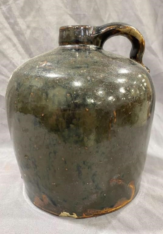 Vtg Half Gallon Salt Glazed Jug