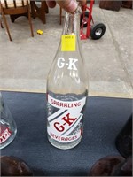 G-K Beverages Quart Bottle - Central City, PA