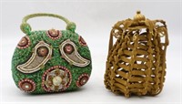 Beaded and Mesh Vintage Hand Bags.