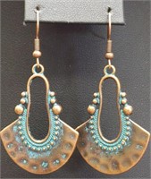 Copper earrings