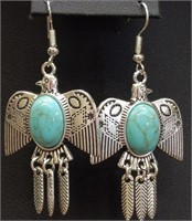 Turquoise style earrings