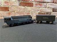 Lionel 1688/1689T Prewar Torpedo Steam Train