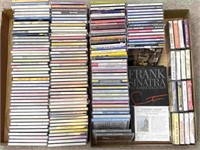 Assorted music on digital CDs
