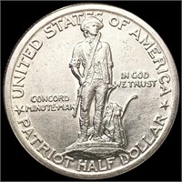 1925 Lexington Half Dollar UNCIRCULATED