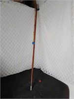 Authentic Antique14ft bamboo cane fishing pole 3pc