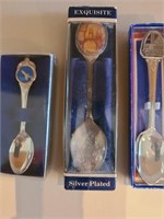 Souvenir Spoon Set (6). Living room