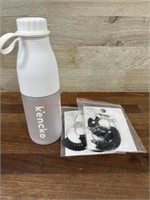 Kencko bottle & 2 sets earrings