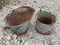 Galvanized Bucket and ash bucket