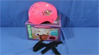 Pink Youth Multisport Helmet