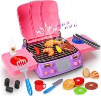 Girls BBQ Grill Playset, Ages 2-6