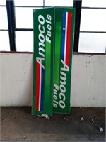 Amoco fuel sign 6ft by 2ft