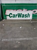 Carwash sign