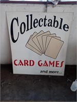 Collectible card games and more sign
