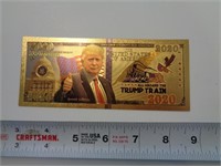 TRUMP NOVELTY PLASTIC BILL