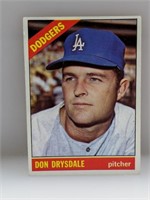 1966 Topps Don Drysdale #430