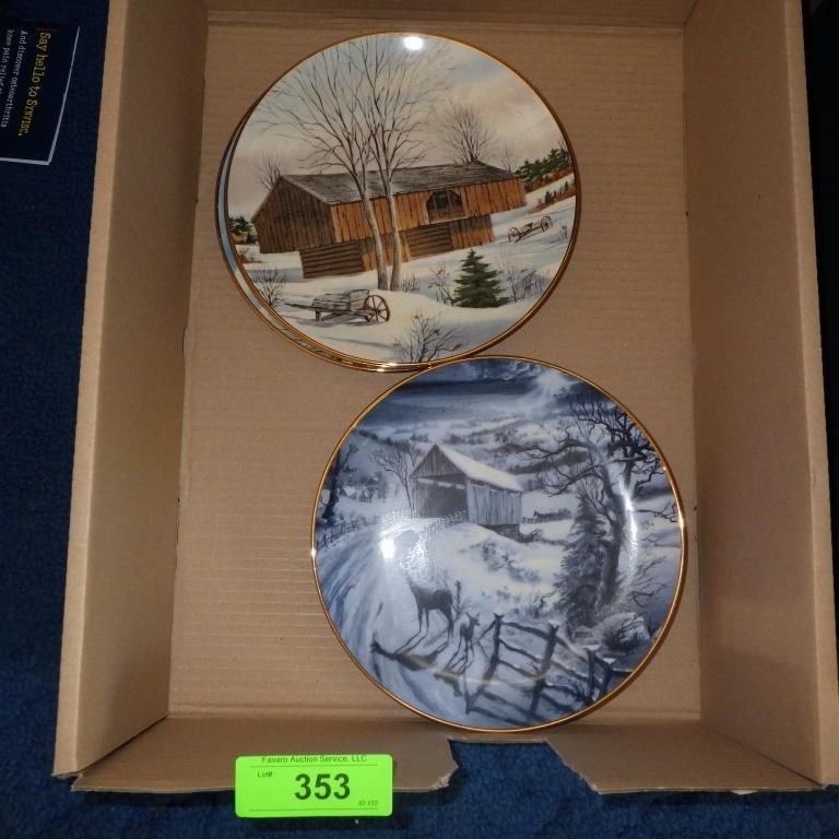 COLLECTOR PLATES- FRANCISCAN, W.L. GEORGE >>>>>