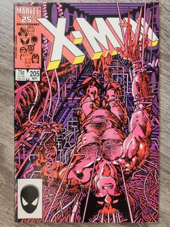 Uncanny X-men #205 (1986) KEY LADY DEATHSTRIKE