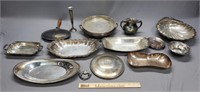 Silverplate Lot: Serving Pieces & More