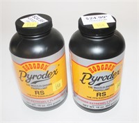 2- Hodgdon Pyrodex RS 1 lb. bottles