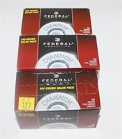 3- Boxes Federal 100 round value packs .40 S&W