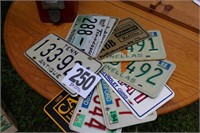 Collection of License Plates (Florida and