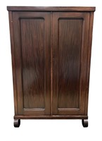 Depression era Mahogany wardrobe