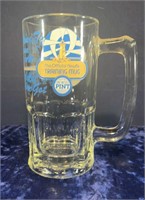 8" Newfie Training beer mug  see pics