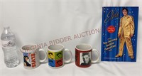 Elvis Coffee Mugs & Punch Out & Play Fashion Book