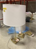 3 Lamps w/Shades 28" MSRP $828