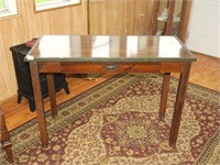 Console Table with Laminate Top - Measures