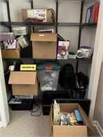 Assorted office supplies