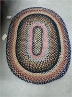 Vintage Braided Rug