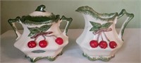 Vintage Rachelle Pottery Cream and Sugar