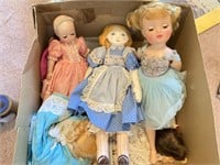 Vintage Dolls and Wigs