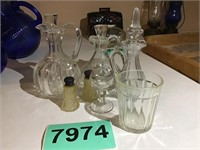 7± pc Assorted Glassware