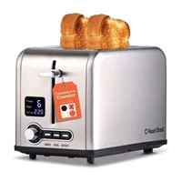 Peach Street 2 Slice Digital Countdown Bread Toast