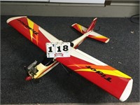 Remote Control airplane, 60" wingspan, 50" length