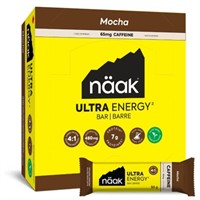 2024 march NAK Caffeine Ultra Energy Bars, Mocha,