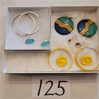 Earring Box Lot