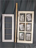 (2) Rustic Picture Frame Collection