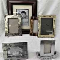 6 PICTURE FRAMES HOME DECOR