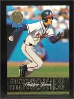 S: 1993 GOLD LEAF ROOKIES CHIPPER JONES #19