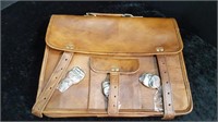 LEATHER BRIEFCASE BAG