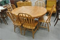 Modern Oval Top Dining Table Set