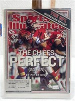 Signed Sports Illustrated cover only