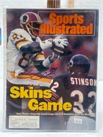 Signed Sports Illustrated cover only 1991