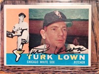 1960 Topps - Turk Lown #313 (Auto)