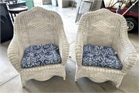 wicker chairs